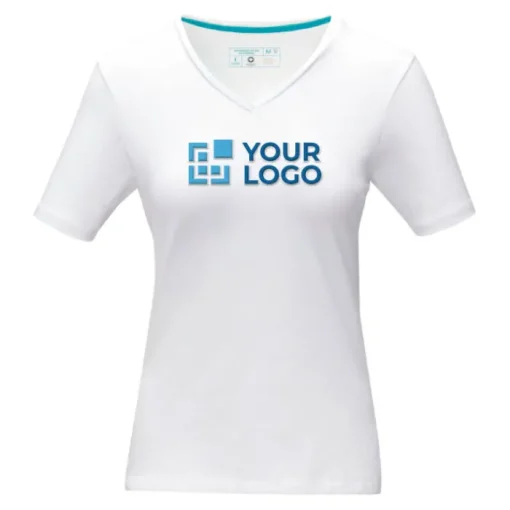 Gift Campaign T-shirt ecologiche da donna con scollo a V cotone 200 g/m2 Elevate NXT> Gadget Ecologici|Magliette Personalizzate