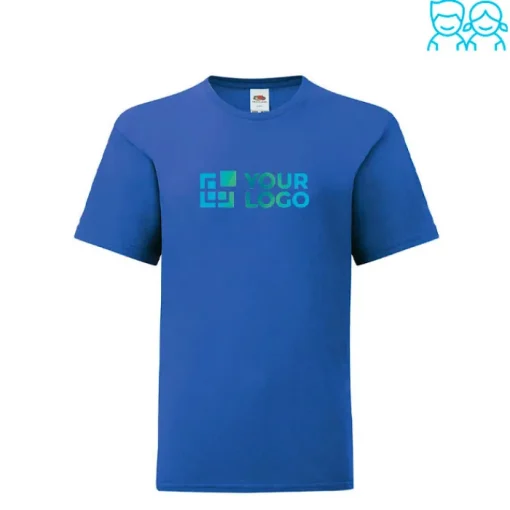 Gift Campaign T-shirt per bambini in cotone pettinato da 140g/m2 Fruit of the Loom> Gadget Per La Scuola|Magliette Personalizzate