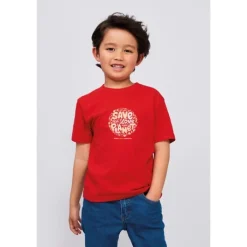 Gift Campaign T-shirt per bambini in cotone semipettinato 190g/m2 SOL'S Imperial></noscript> Magliette Personalizzate