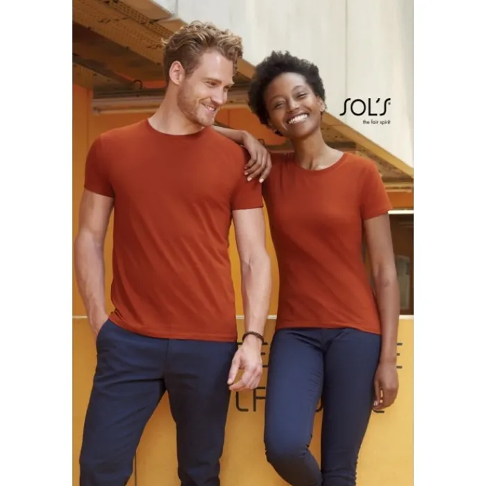 Gift Campaign T-shirt promozionale aderente in cotone 150g/m2 SOL'S Regent Fit> Magliette Personalizzate