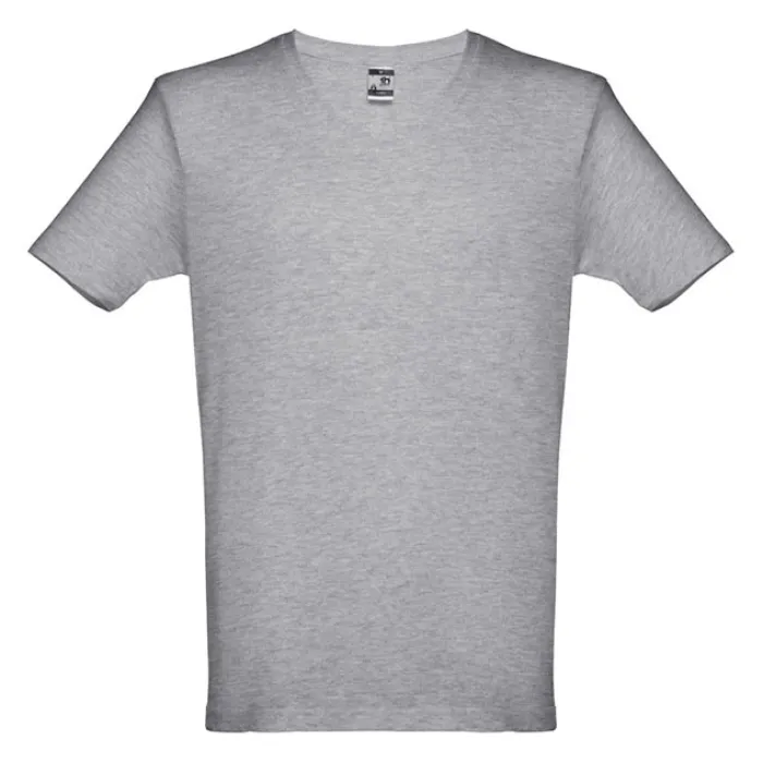 Gift Campaign T-shirt scollo a V taglio regolare in jersey cotone 150g/m2 THC Athens> Magliette Personalizzate