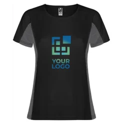 Gift Campaign T-shirt sportiva bicolore da donna in poliestere 140 g/m² Roly><noscript><img width=