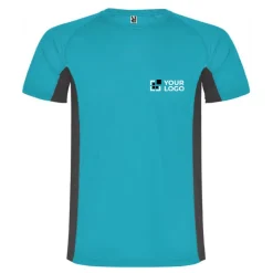 Gift Campaign T-shirt sportiva bicolore da uomo in poliestere 140 g/m² Roly><noscript><img width=