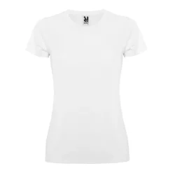 Gift Campaign T-shirt sportiva da donna in piqué di poliestere da 150 g/m2 Roly></noscript> Magliette Tecniche