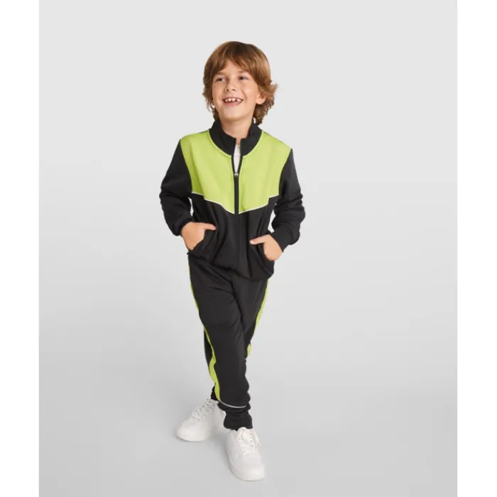 Gift Campaign Tuta con petto a contrasto e colletto 225 g/m2 Roly Direct Evans> Felpe Personalizzate