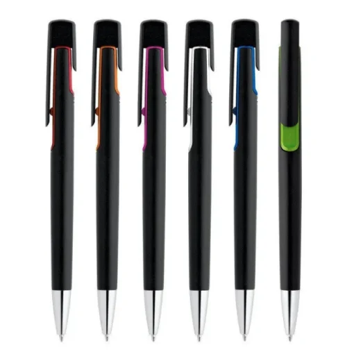Gift Campaign Una penna con una clip molto originale inchiostro nero ColorClip> Penne Di Plastica