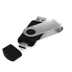 Gift Campaign USB personalizzata con doppia connessione velocità 3.0 Techmate-C 3.0> Chiavette Usb Economiche