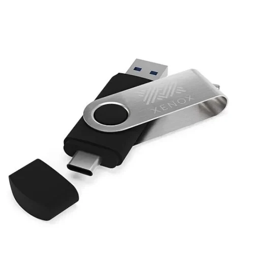 Gift Campaign USB personalizzata con doppia connessione velocità 3.0 Techmate-C 3.0> Chiavette Usb Economiche
