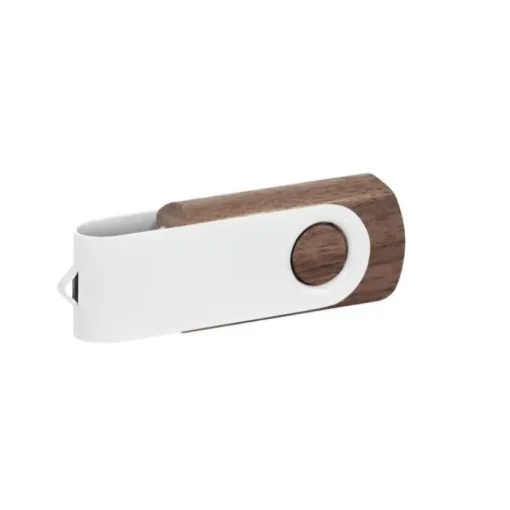 Gift Campaign USB personalizzate in legno con clip bianco Woodwhite> Chiavette Usb Ecologiche