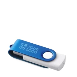 Gift Campaign USB promozionale bianca con clip colorata velocitá 3.0 Whitemate 3.0></noscript> Chiavette Usb Economiche