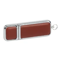 Gift Campaign USB pubblicitario con dettagli in pelle velocità 3.0 Classic 3.0> Chiavette Usb Di Metallo