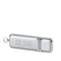 Gift Campaign USB pubblicitario con dettagli in pelle velocità 3.0 Classic 3.0></noscript> Chiavette Usb Di Metallo