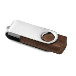 Gift Campaign USB veloce in legno chiaro o scuro con clip girevole Woodmate 3.0></noscript> Chiavette Usb Ecologiche