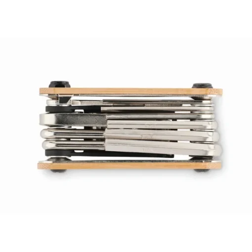 Gift Campaign Utensile tascabile multiuso con scocca in bambù ed 11 funzioni> Altri Attrezzi