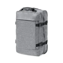 Gift Campaign Valigia in RPET con interno foderato regolabile e manici imbottiti></noscript> Valigie E Trolley