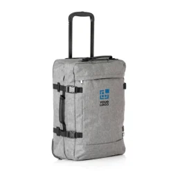 Gift Campaign Valigia in RPET con interno foderato regolabile e manici imbottiti></noscript> Valigie E Trolley