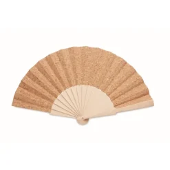 Gift Campaign Ventagli in legno e sughero da personalizzare con logo Cork> Ventagli