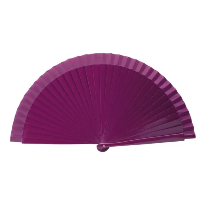 Gift Campaign Ventaglio da 23 cm in legno laccato e poliestere da personalizzare> Ventagli