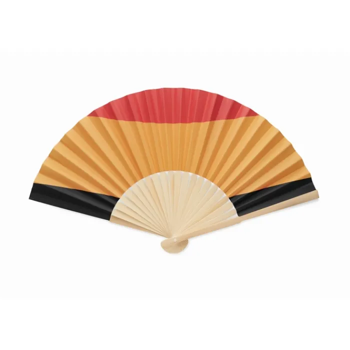 Gift Campaign Ventaglio in bambù con bandiere europee> Ventagli