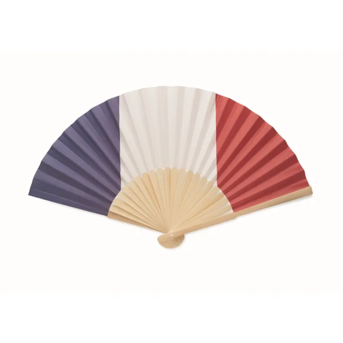 Gift Campaign Ventaglio in bambù con bandiere europee> Ventagli