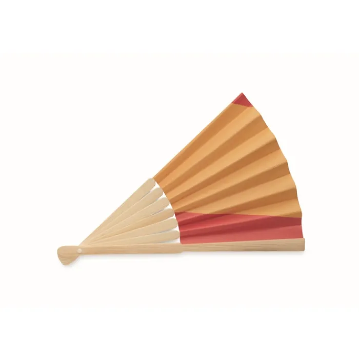 Gift Campaign Ventaglio in bambù con bandiere europee> Ventagli