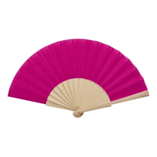 Gift Campaign Ventaglio in legno e poliestere completamente liscio> Ventagli