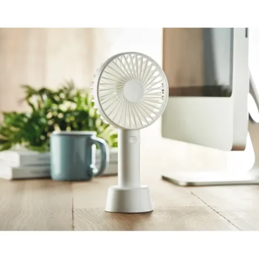 Gift Campaign Ventilatore da tavolo promozionale con 3 livelli di velocità Chill> Ventagli