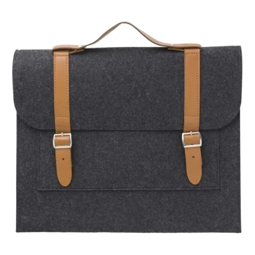 Gift Campaign Ventiquattrore personalizzate in feltro RPET con fibbie e maniglia in PU> Gadget Per L'Ufficio|Ventiquattrore Personalizzate