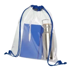 Gift Campaign Zainetti a sacca con logo trasparenti e corde colorate Transparent></noscript> Sacche Personalizzate