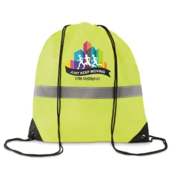 Gift Campaign Zainetti a sacca fluo fascia riflettente angoli rinforzati Roadwork></noscript> Sacche Personalizzate
