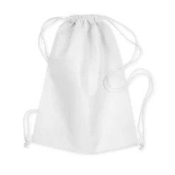 Gift Campaign Zainetti a sacca in colori vivaci corde abbinate TNT 80g/m2 Basic><noscript><img width=