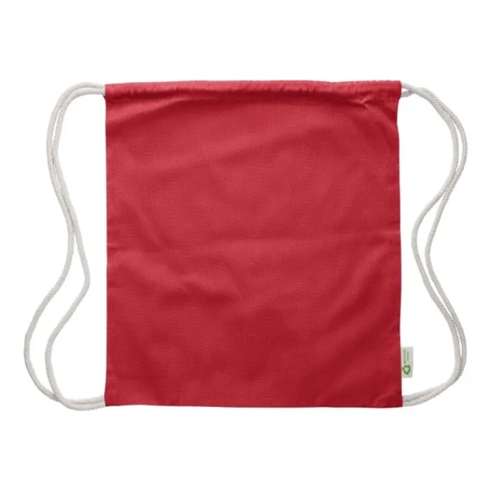Gift Campaign Zainetto a sacca con corde in 100% cotone riciclato da 120 g/m²> Sacche Personalizzate