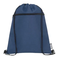 Gift Campaign Zainetto a sacca fronte mélange retro nero con taschino RPET Ultimate></noscript> Sacche Personalizzate