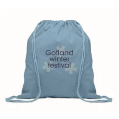 Gift Campaign Zainetto a sacca in cotone riciclato ed rPET 140g/m²></noscript> Sacche Personalizzate