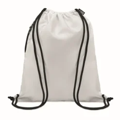 Gift Campaign Zainetto a sacca in poliestere 300D RPET con piccola tasca laterale></noscript> Sacche Personalizzate