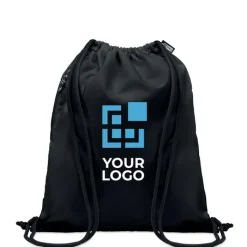 Gift Campaign Zainetto a sacca in poliestere 300D RPET con piccola tasca laterale></noscript> Sacche Personalizzate