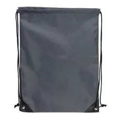 Gift Campaign Zainetto a sacca in rPET 210T con dettagli neri agli angoli></noscript> Sacche Personalizzate