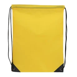 Gift Campaign Zainetto a sacca in rPET 210T con dettagli neri agli angoli></noscript> Sacche Personalizzate