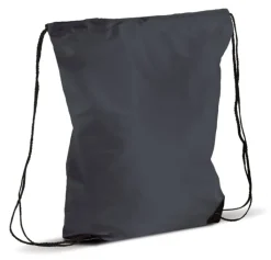 Gift Campaign Zainetto a sacca in rPET 210T con dettagli neri agli angoli></noscript> Sacche Personalizzate