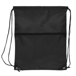 Gift Campaign Zainetto a sacca in rPET 210T con tasca frontale con cerniera></noscript> Sacche Personalizzate