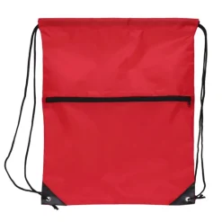 Gift Campaign Zainetto a sacca in rPET 210T con tasca frontale con cerniera></noscript> Sacche Personalizzate