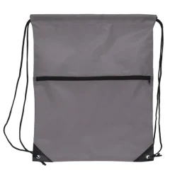 Gift Campaign Zainetto a sacca in rPET 210T con tasca frontale con cerniera></noscript> Sacche Personalizzate