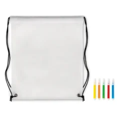 Gift Campaign Zainetto a sacca per bambini colorabile e pennarelli inclusi Color Fun><noscript><img width=