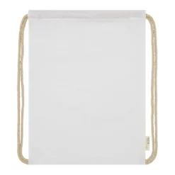 Gift Campaign Zainetto a sacca promozionale cotone ecologico max 5 kg Organic Pure><noscript><img width=