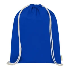 Gift Campaign Zainetto a sacca promozionale cotone ecologico max 5 kg Organic Pure><noscript><img width=