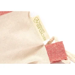 Gift Campaign Zainetto a sacco in cotone riciclato bicolore 120g/m2> Sacche Personalizzate