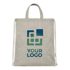 Gift Campaign Zainetto con coulisse in cotone e poliestere riciclato 150g/m2><noscript><img width=