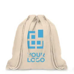 Gift Campaign Zainetto con logo con manici e coulisse in canvas 220g/m2 Boutique></noscript> Sacche Personalizzate