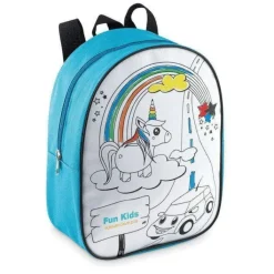 Gift Campaign Zainetto con logo per bambini colorabile con colori inclusi Color Time></noscript> Zaini Per Bambini
