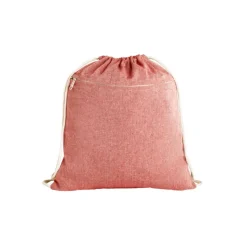 Gift Campaign Zainetto coulisse cotone riciclato con tasca 140 g/m2 Neutral Colors><noscript><img width=